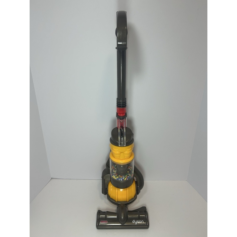 Casdon Little Helper‎ Kids Toy Dyson Yellow Ball Vacuum Cleaner TESTED